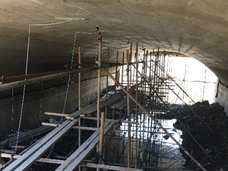 金壇環湖北路拱橋檢測